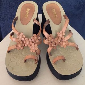 Esprit 4” Platform Wedge Sandals